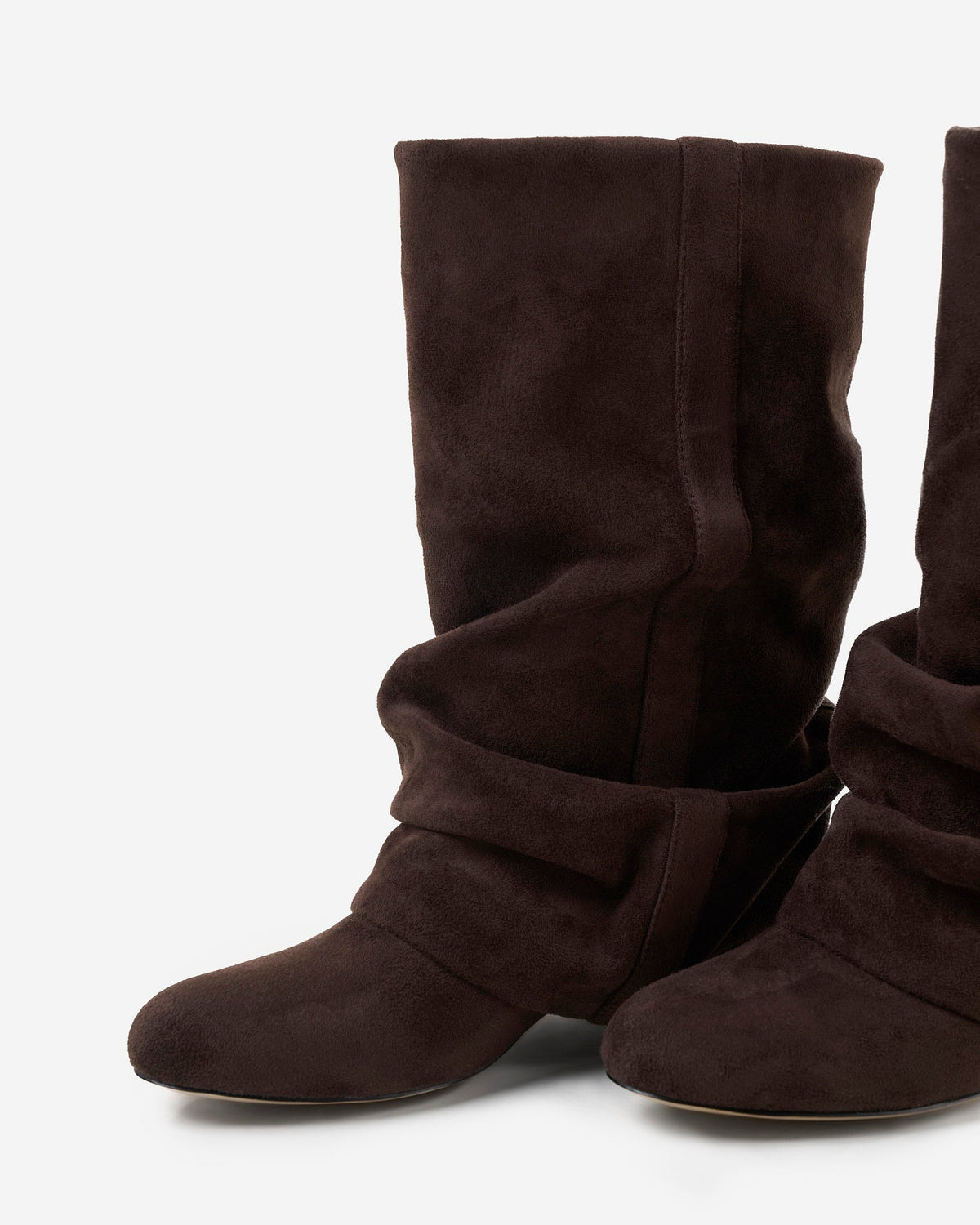 Rosalind | Women's Slouchy Round Toe Knee High Boot