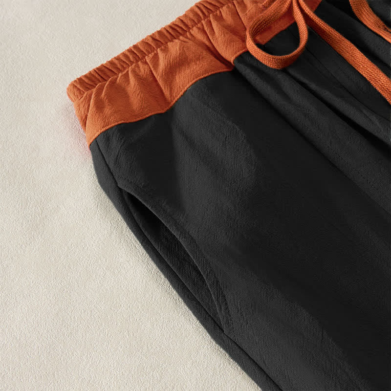 Camelia | Women's Corduroy Drawstring Elastic Waist Relaxed Harem Pants
