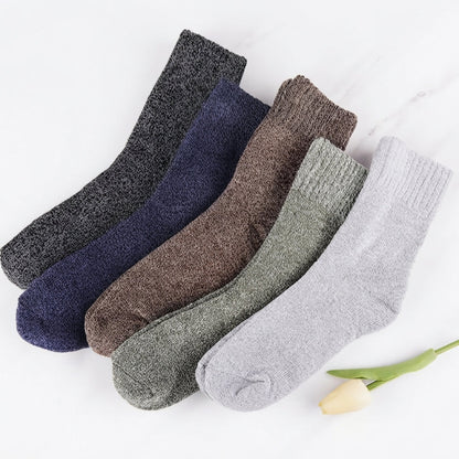 Blythe | Women's Cozy Fleece-Lined Thick Knit Winter Crew Sock