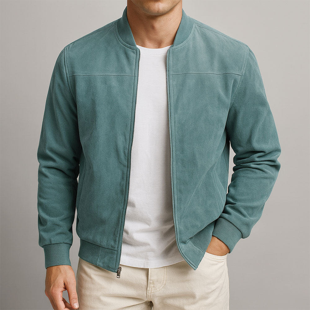 Bennett | Men's Casual Zip-Up Bomber Jacket