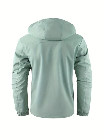 Nolan | Men's Hooded Multi-Pocket Winter Jacket