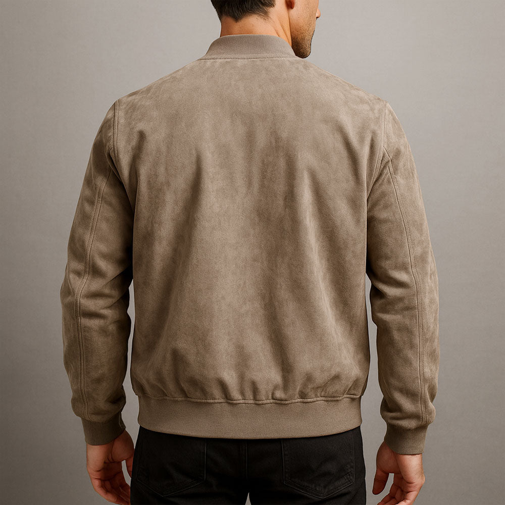 Bennett | Men's Casual Zip-Up Bomber Jacket