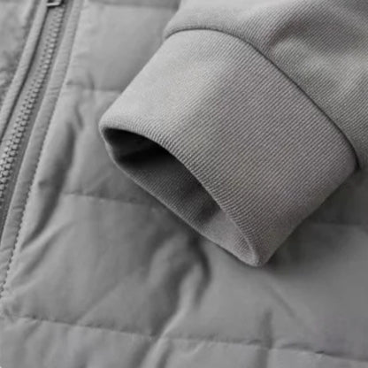 Caleb | Men's Quilted Hooded Puffer Hybrid Winter Jacket