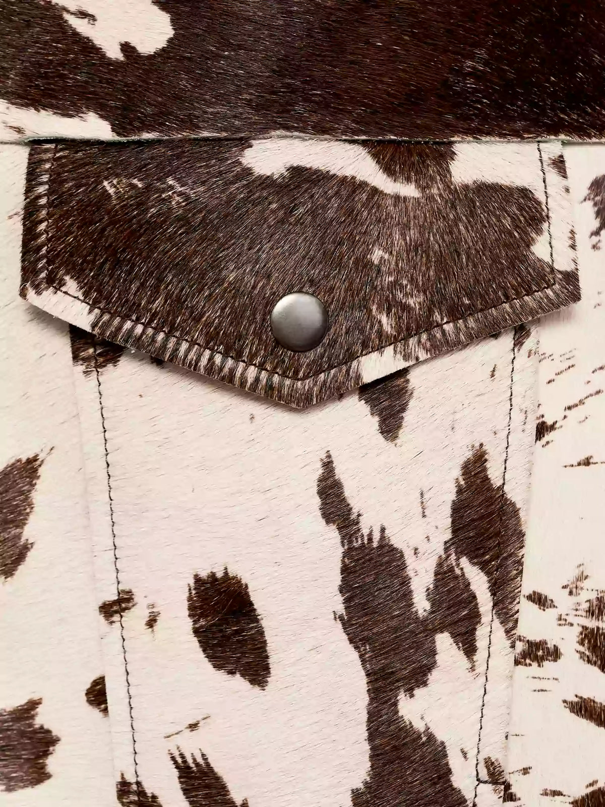 Lena | Women's Western Animal Print Cropped Trucker Jacket