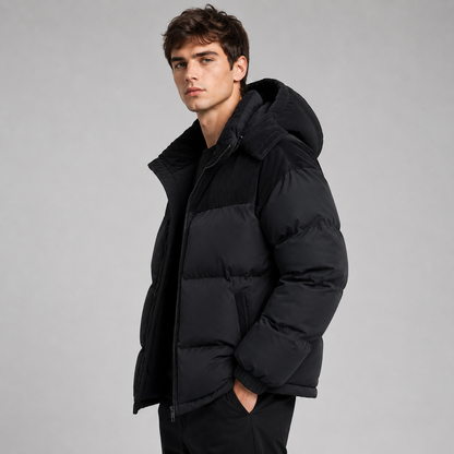 Cedric | Men's Oversized Winter Hooded Puffer Jacket