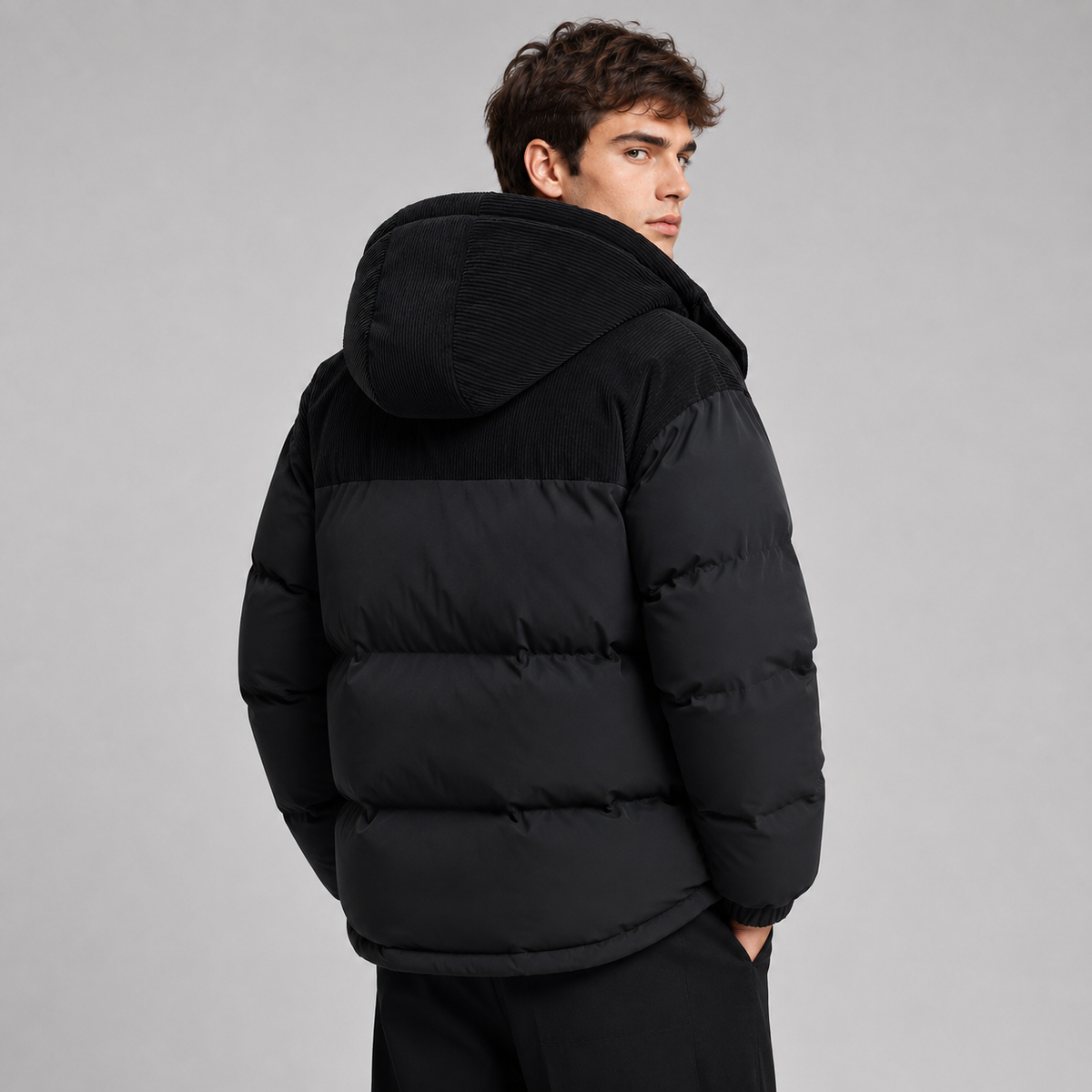 Cedric | Men's Oversized Winter Hooded Puffer Jacket