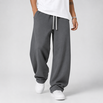 Montarello | Men's Casual Drawstring Wide Leg Trousers