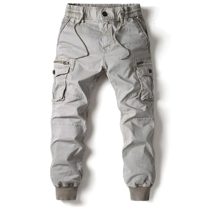 Colton | Men's Tapered Elastic Waist Cargo Trousers
