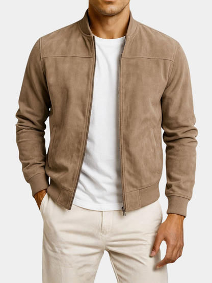 Bennett | Men's Casual Zip-Up Bomber Jacket