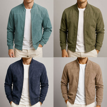 Bennett | Men's Casual Zip-Up Bomber Jacket