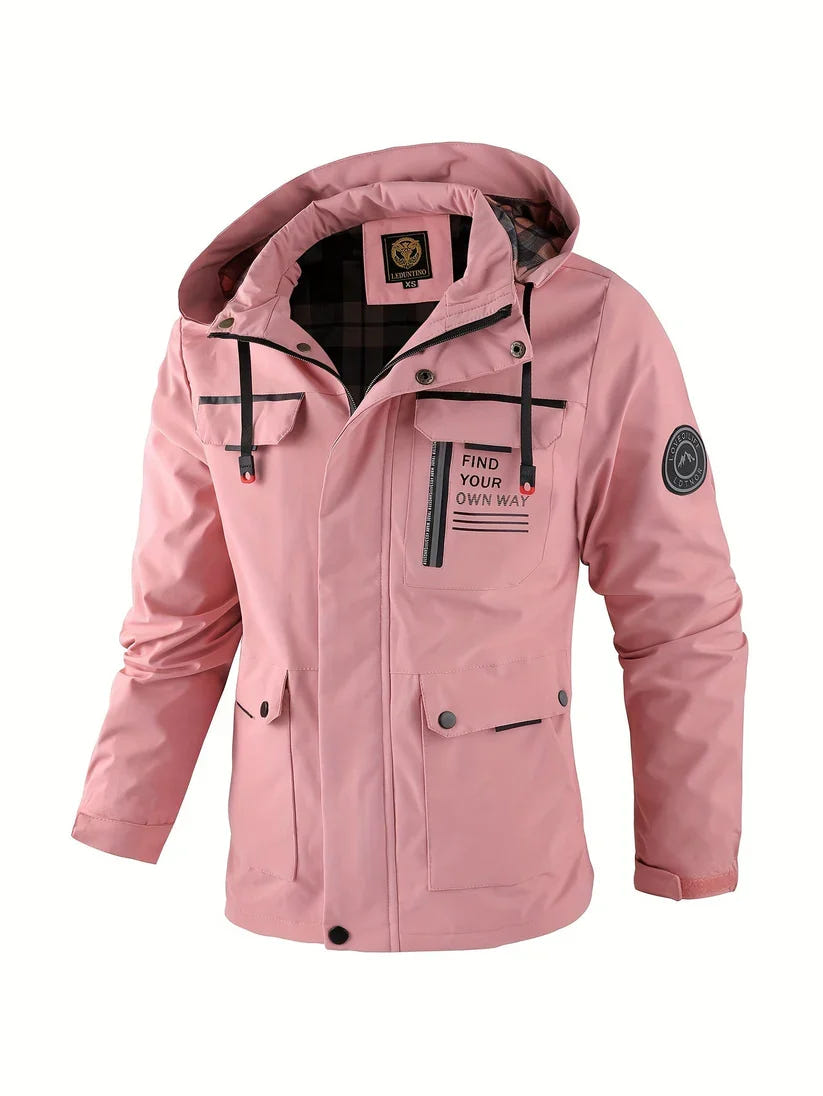 Nolan | Men's Hooded Multi-Pocket Winter Jacket