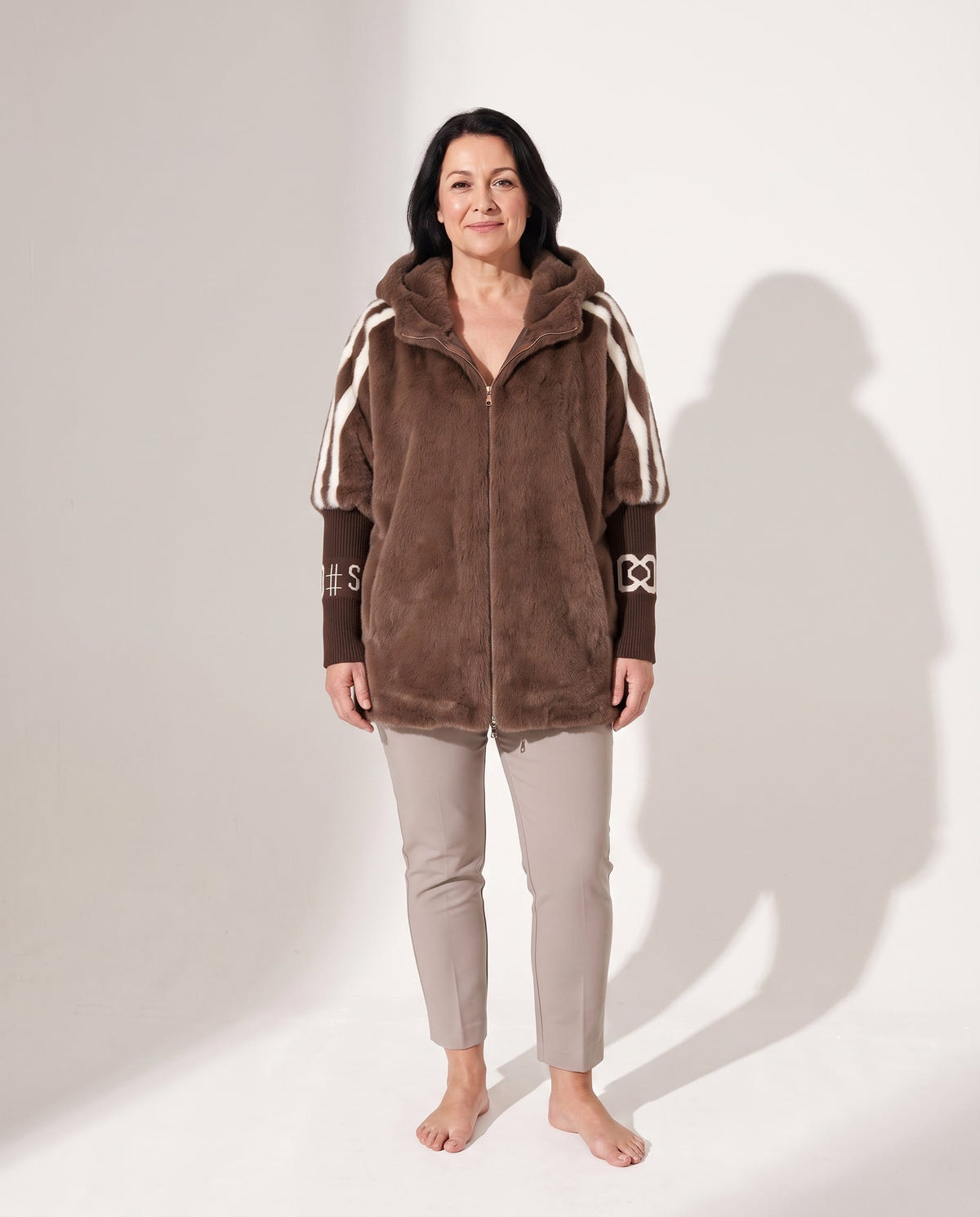 Esther | Women's Oversized Hooded Winter Faux Fur Coat