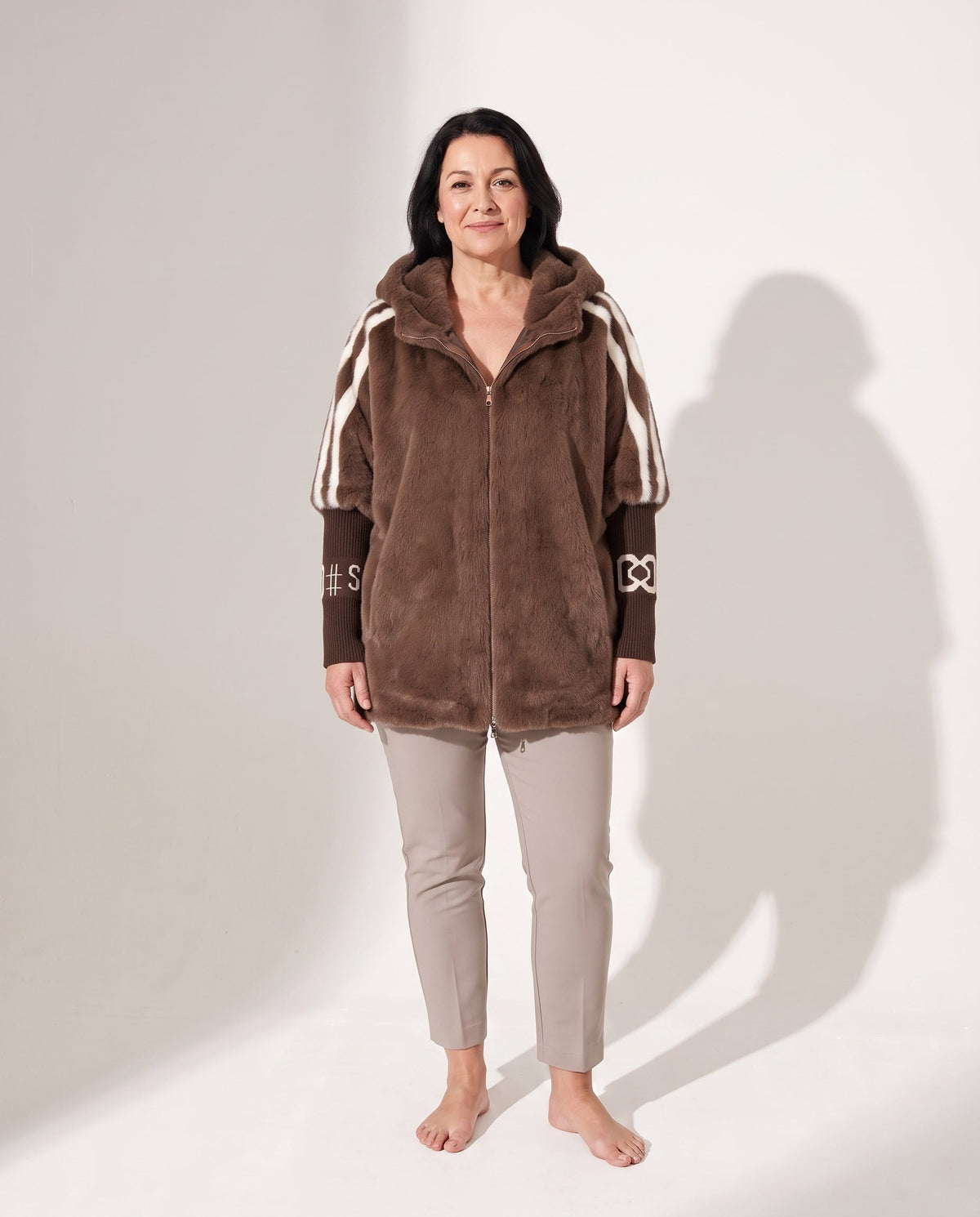 Esther | Women's Oversized Hooded Winter Faux Fur Coat