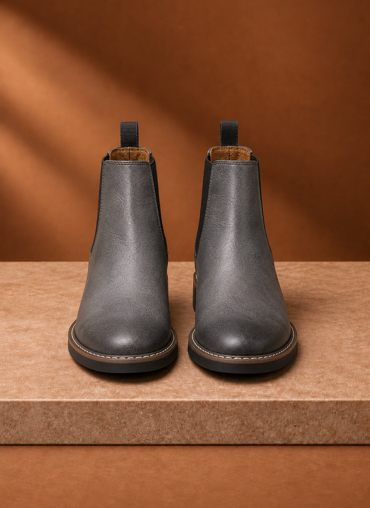 Briar | Men's Round Toe Slip-On Chelsea Ankle Boot