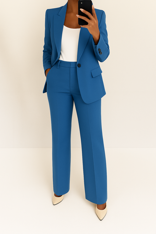 Adelaide | Women's Tailored Two-Piece Blazer and Pant Set