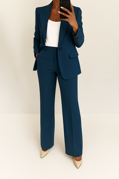 Adelaide | Women's Tailored Two-Piece Blazer and Pant Set