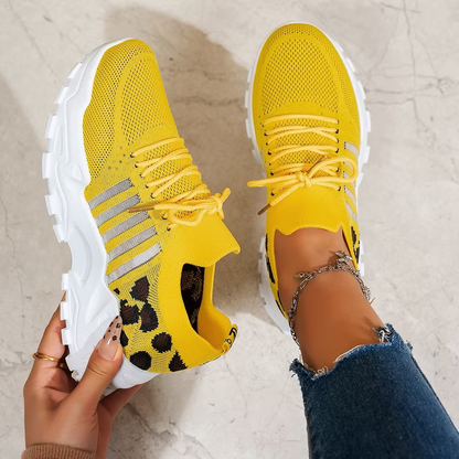Maica | Women's Chunky Lace-Up Low-Top Trainer