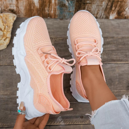 Maica | Women's Chunky Lace-Up Low-Top Trainer