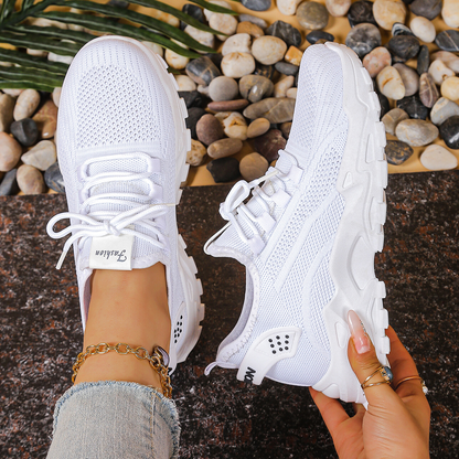Maica | Women's Chunky Lace-Up Low-Top Trainer
