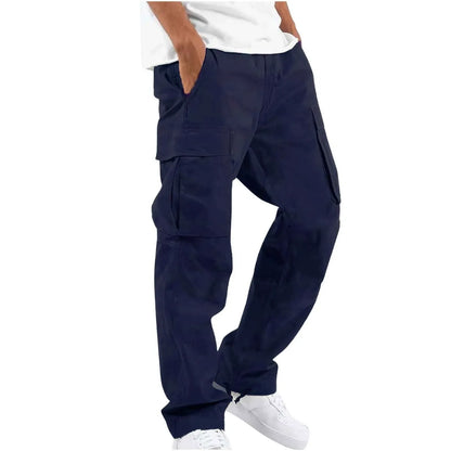 Bramwell | Men's Relaxed Fit Drawstring Cargo Trousers