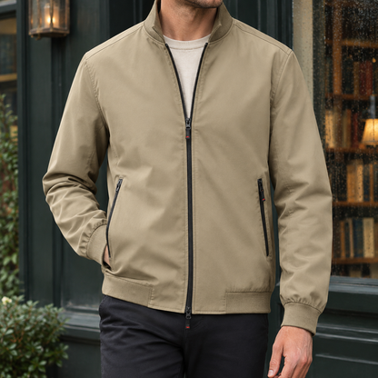 Blaise | Men's Casual Stand Collar Zip-Up Bomber Jacket
