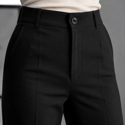 Anaya | Women's Tailored High Waisted Wide Leg Dress Pants